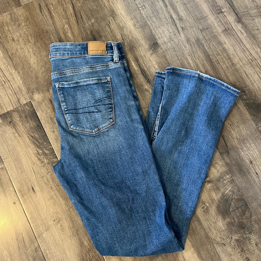 American eagle skinny kick jeans